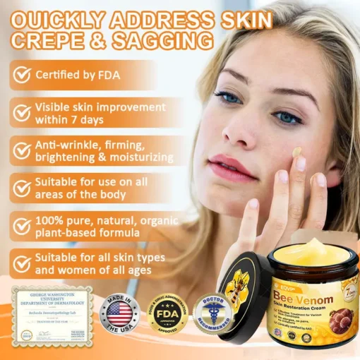 EQVP® Bee Venom Skin Restoration Cream
